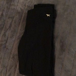 VS PINK black leggings in medium